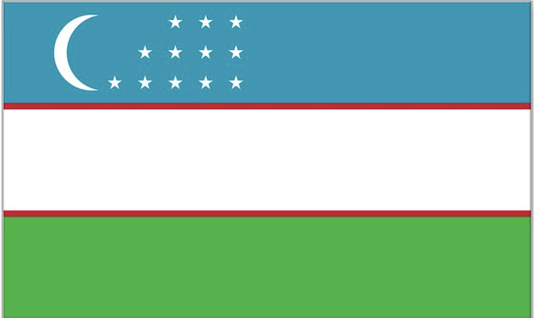 Flag of Uzbekistan